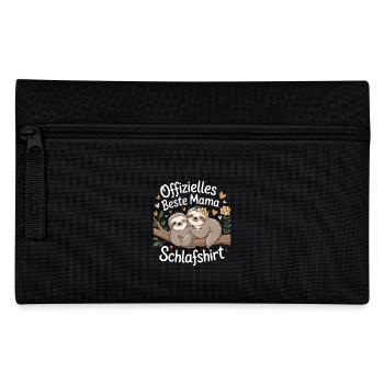 Chemise de nuit pour la fête des mères – Meilleure maman officielle - Trousse - noir - Devant