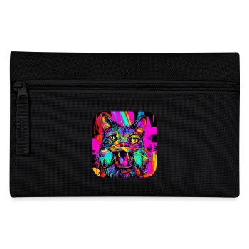 Neon Colors Colorful Creative Style Glow - Pencil Case - black - Front