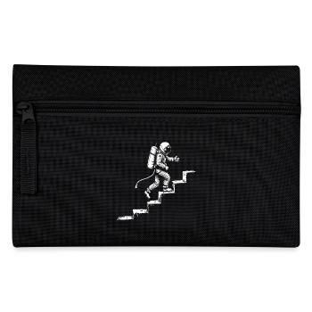 Astronaut auf der Treppe Weltraum-Style - Federtasche - Schwarz - Vorne