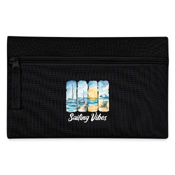 Découvrez l’atmosphère de la navigation en bord de mer - Trousse - noir - Devant