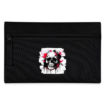 Heavy Metal Trash Polka Tattoo Style - Federtasche - Schwarz - Vorne
