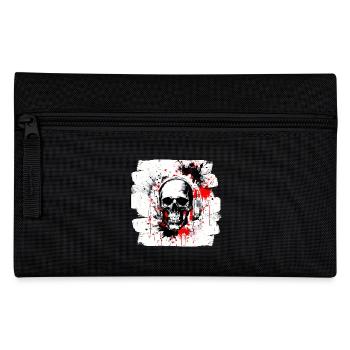 Trash Polka Tattoo Heavy Metal Style - Federtasche - Schwarz - Vorne