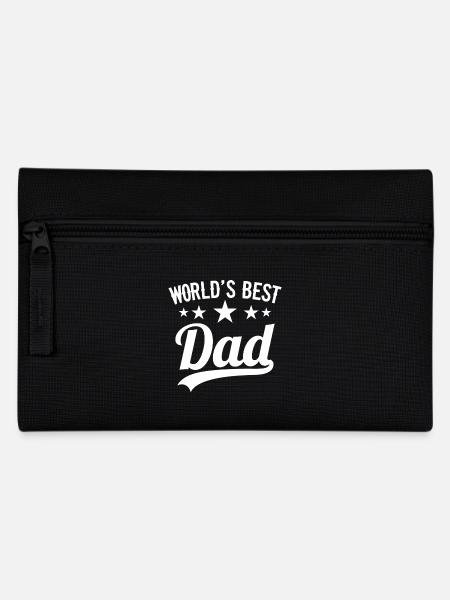 Bester Papa der Welt Vatertag - Federtasche - Schwarz
