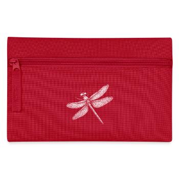 Libelle - Federtasche - Rot - Vorne