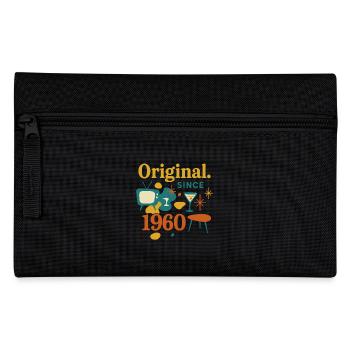 Original. Since 1960 – Retro Design Geburtsjahr - Federtasche - Schwarz - Vorne
