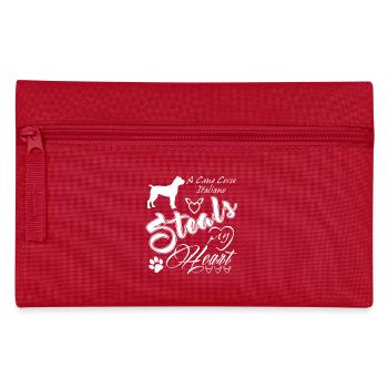 Cane Corso Italiano Steals - Pencil Case - red - Front