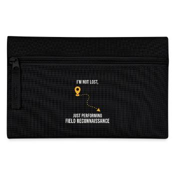 Field Reconnaissance GIS Survey Mapping Humor - Pencil Case - black - Front