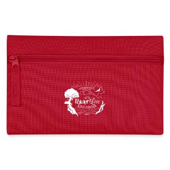 God has not given us a spirit of fear - Pencil Case - red - Front