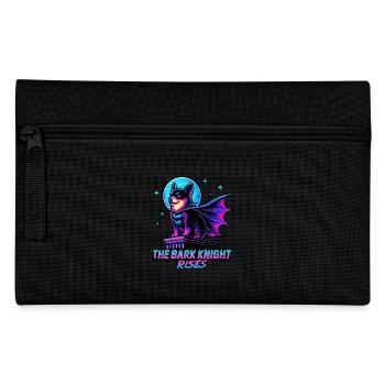 Le Chevalier de l’écorce se lève – Corgi super-héros - Trousse - noir - Devant