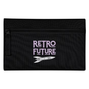 Retro Future Rocket Nostalgia - Pencil Case - black - Front