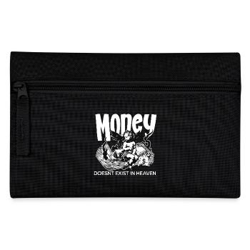Money doesn't exist in heaven - Pencil Case - black - Front