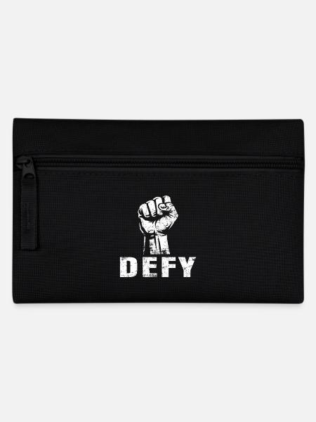 DEFY – Fist of Resistance - Federtasche - Schwarz