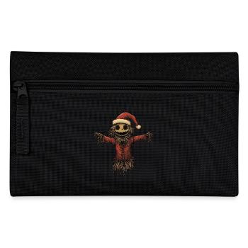 Drôle d’épouvantail de Noël - Trousse - noir - Devant