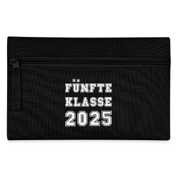 FÜNFTE KLASSE 2025 - Klasse 5 - Federtasche - Schwarz - Vorne