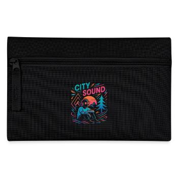 CITY SOUND - Federtasche - Schwarz - Vorne