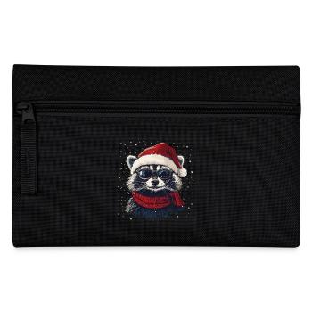 raton laveur de Noël - Trousse - noir - Devant