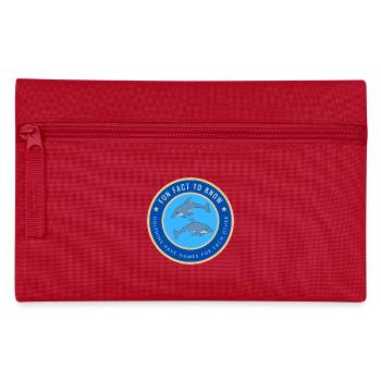 Dolphins have names for each other - Pencil Case - red - Front