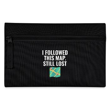 J’ai suivi cette carte encore perdue drôle de GIS - Trousse - noir - Devant