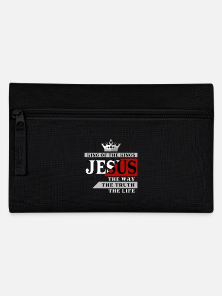 Jésus le roi - Trousse - noir