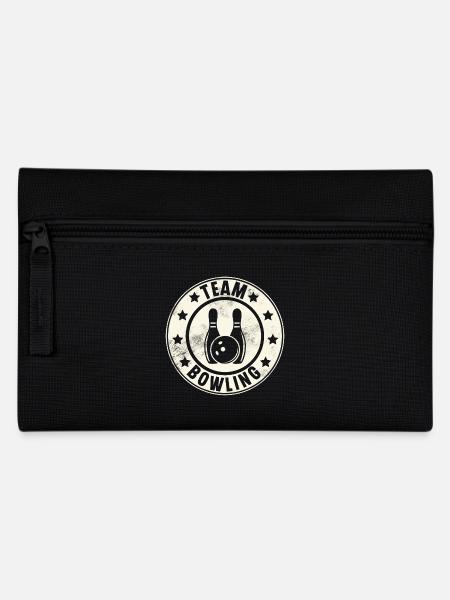 Bowling Team - Federtasche - Schwarz