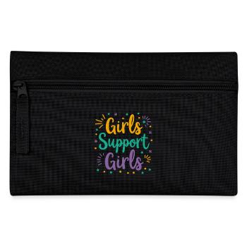 Filles Soutien Filles Déclaration Amitié - Trousse - noir - Devant