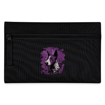 Bull terrier - Trousse - noir - Devant