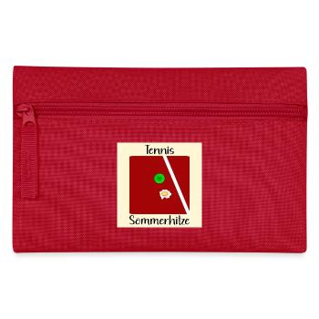 SOMMER TENNIS SPIEGELEIER - Federtasche - Rot - Vorne