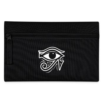 Symbole de l’œil d’Horus en Égypte - Trousse - noir - Devant