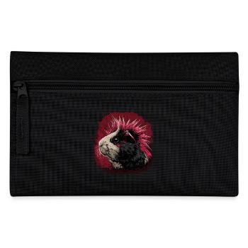 Guinea Pig Punk - Pencil Case - black - Front