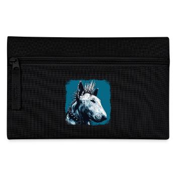 Punk Rock Bull Terrier - Trousse - noir - Devant