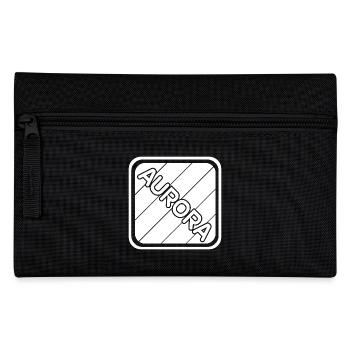 Girl's name Aurora - Pencil Case - black - Front