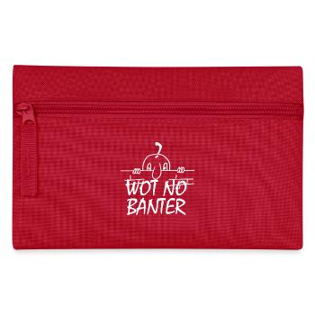 WOT NO BANTER (WEISS) - Federtasche - Rot - Vorne