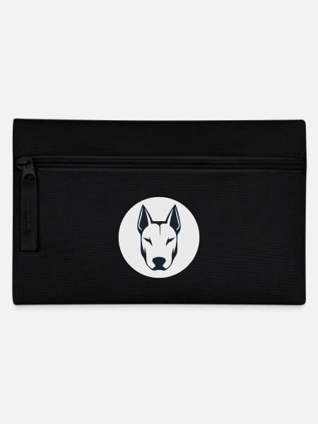 Bullterrier - Federtasche - Schwarz
