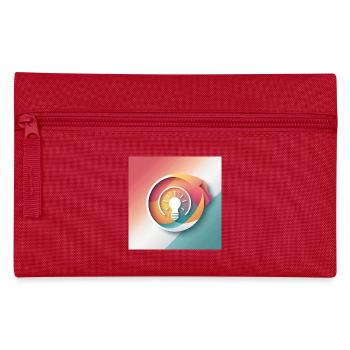 Illustration de créativité abstraite - Trousse - rouge - Devant