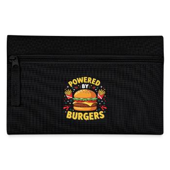 Hamburg burgers - Pencil Case - black - Front