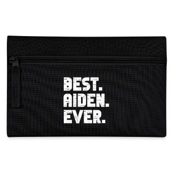 Best Aiden Ever Retro Geschenk Spruch Geburtstag - Federtasche - Schwarz - Vorne