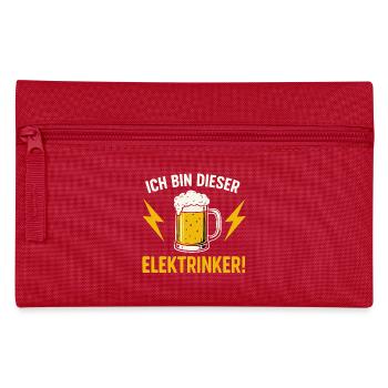 Électricien - Trousse - rouge - Devant