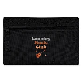 Country Music Club Guitar - Pencil Case - black - Front