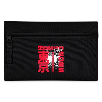 Red Kanji Graffiti - Pencil Case - black - Front