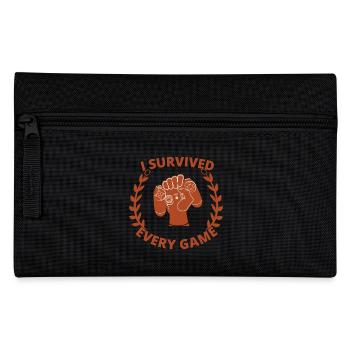 Ich überlebte jedes Spiel - Federtasche - Schwarz - Vorne