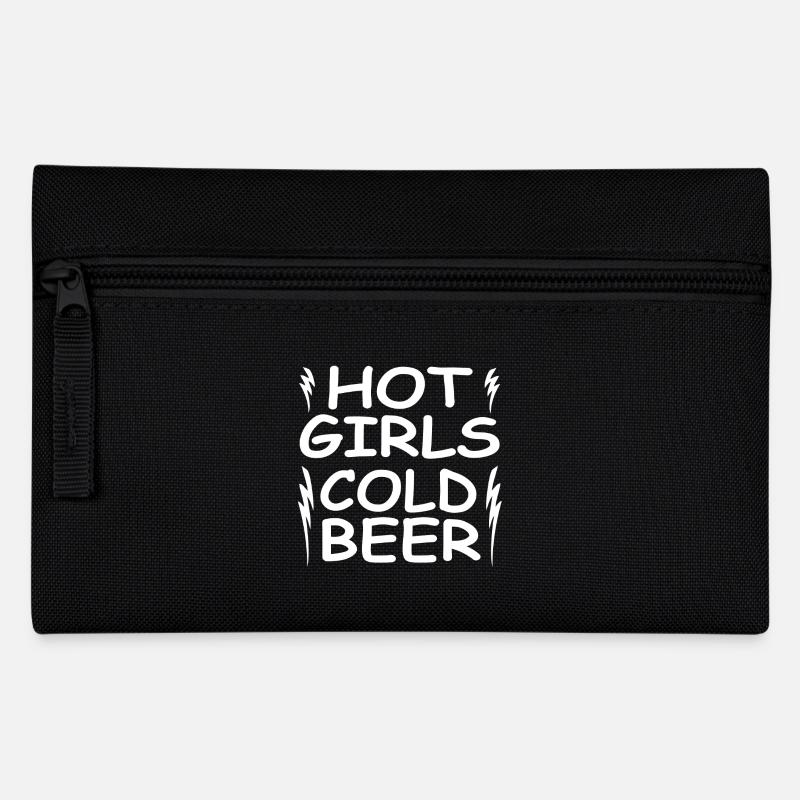 Bier - Federtasche - Schwarz