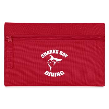 SHARKS BAY DIVING - Pencil Case - red - Front