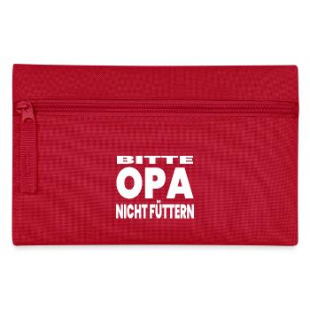 Grandfather - Pencil Case - red - Front
