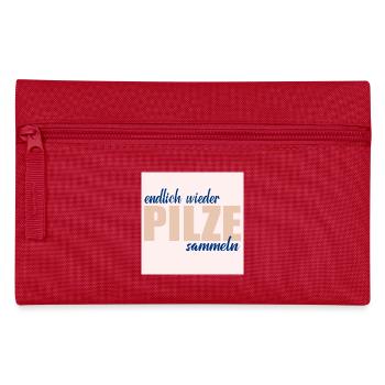 PASSE-TEMPS DE CUEILLETTE DE CHAMPIGNONS - Trousse - rouge - Devant