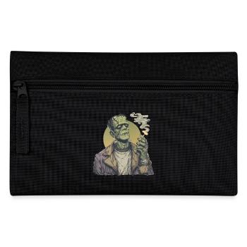 Zombie fumant - Smoking - Rétro - Vintage - Trousse - noir - Devant