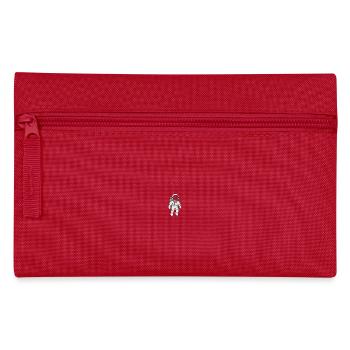 Astronaut Alone in the Void - Pencil Case - red - Front