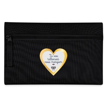 Goodbye Team - Pencil Case - black - Front