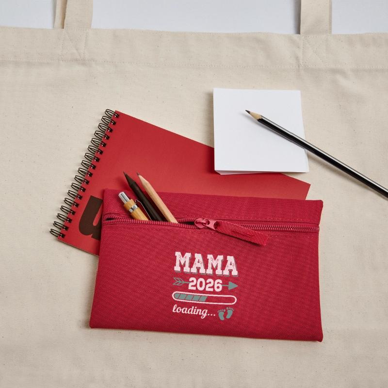 Mama 2026 Loading Werdender Mutter Geschenkidee Federtasche