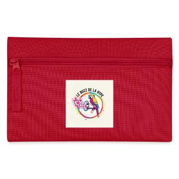 Papagei Summen - Federtasche - Rot - Vorne