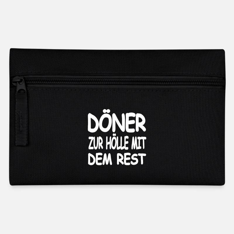 Kebab - Pencil Case - black